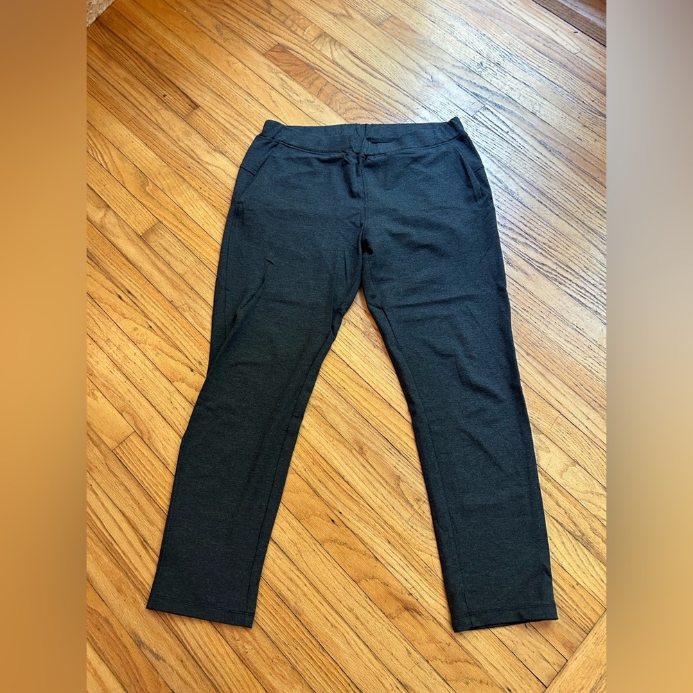 Saint + Sofia Dark Gray Finsbury Pant Ankle 12